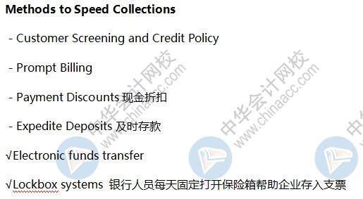 BEC知识点：Methods to Speed Collections