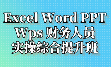 Excel Word PPT Wps 实操提升班，超全整理！